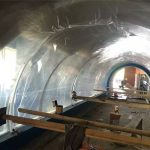 Прилагођени велики акваријумски пластични акрилни пројекат тунела